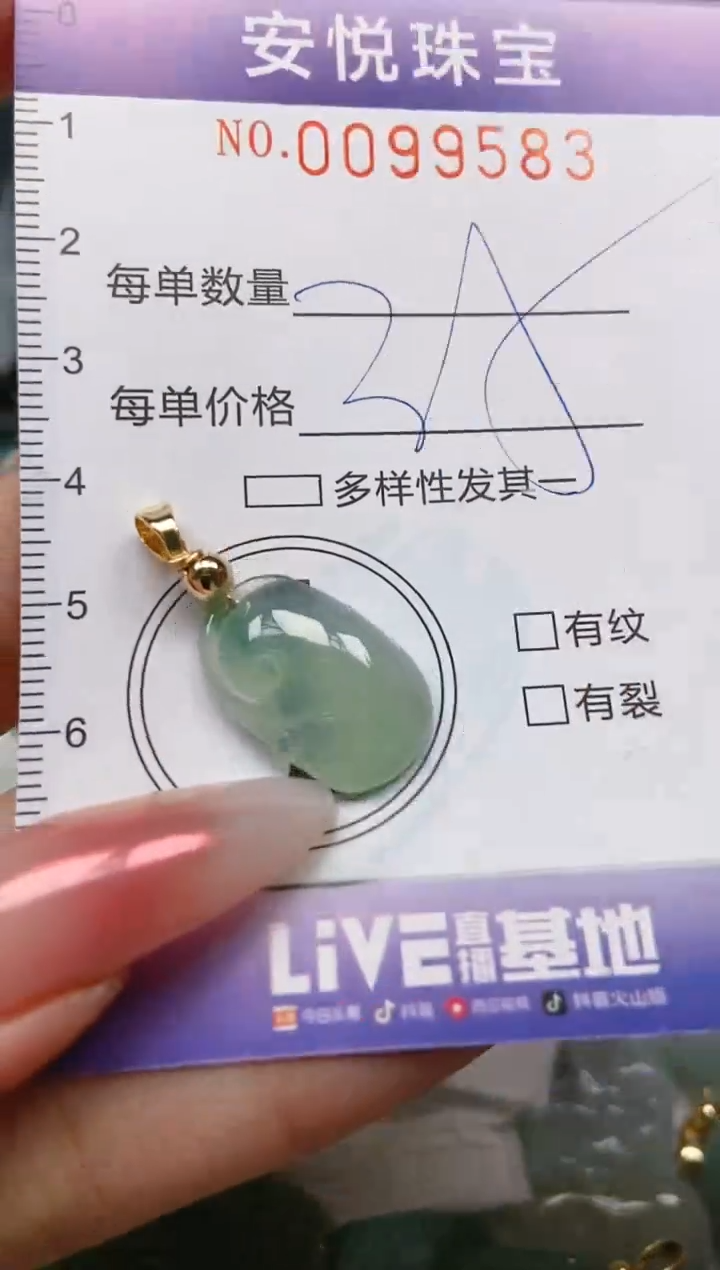 【闪购商品】翡翠颈饰未镶嵌闪购0099583