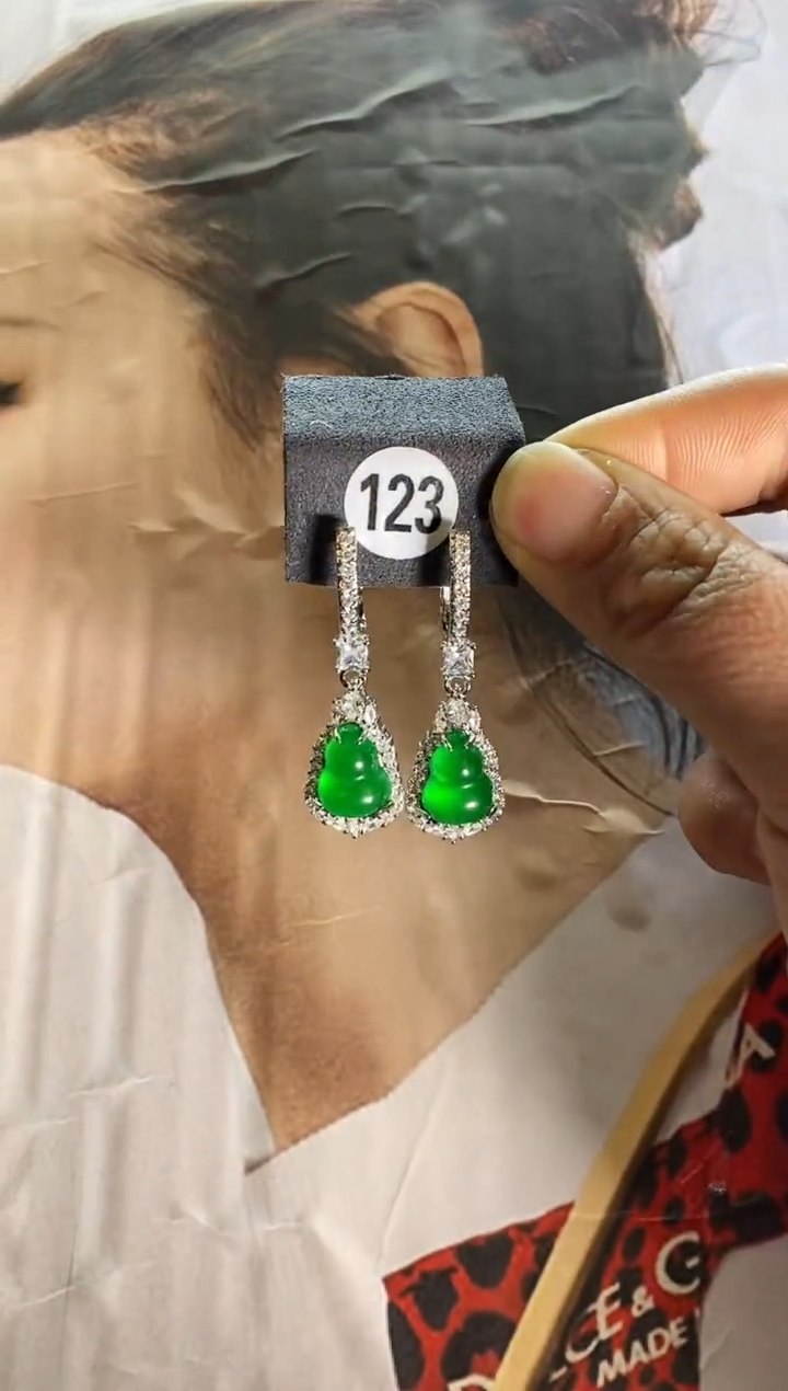 【闪购商品】翡翠颈饰银S925镶嵌123......