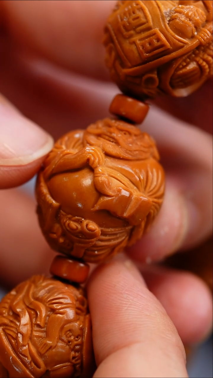 橄榄核吊坠苏工橄榄核