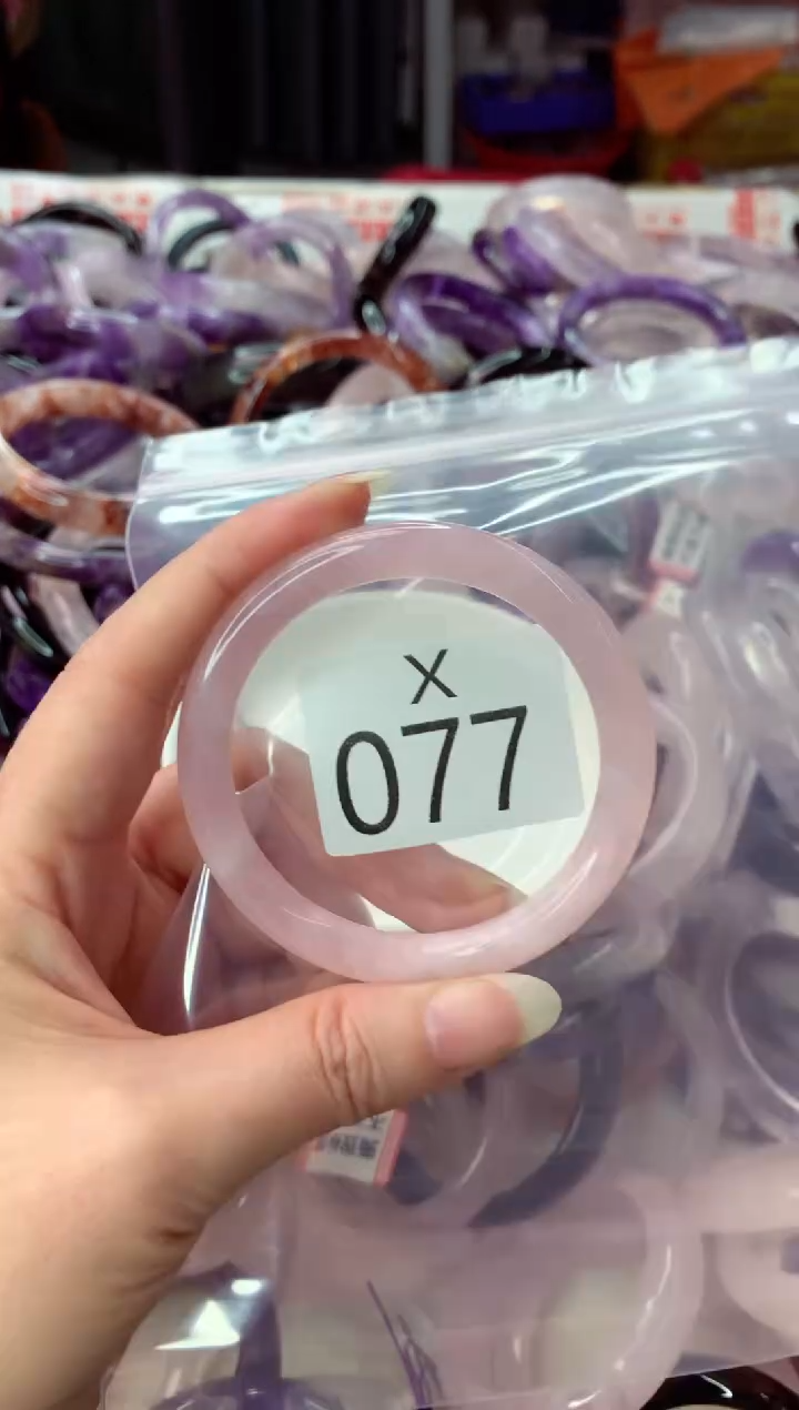 未镶嵌手镯水晶X077-53