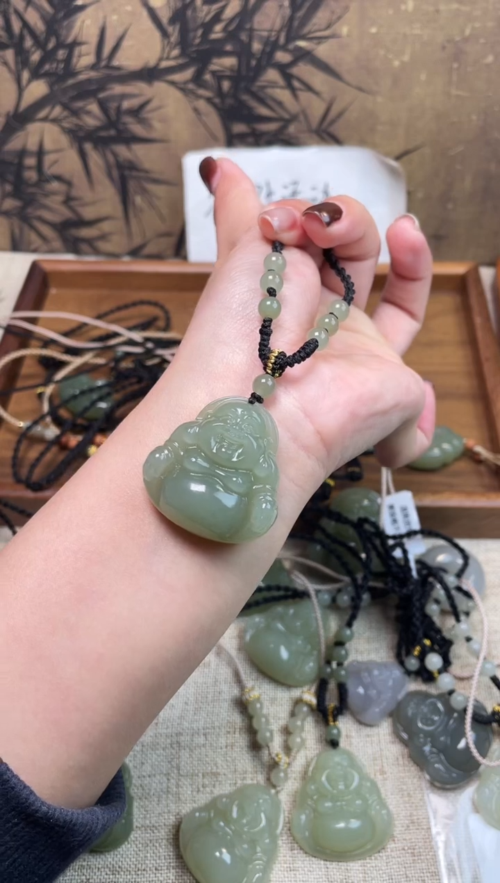 【闪购商品】和田玉颈饰未镶嵌35佛