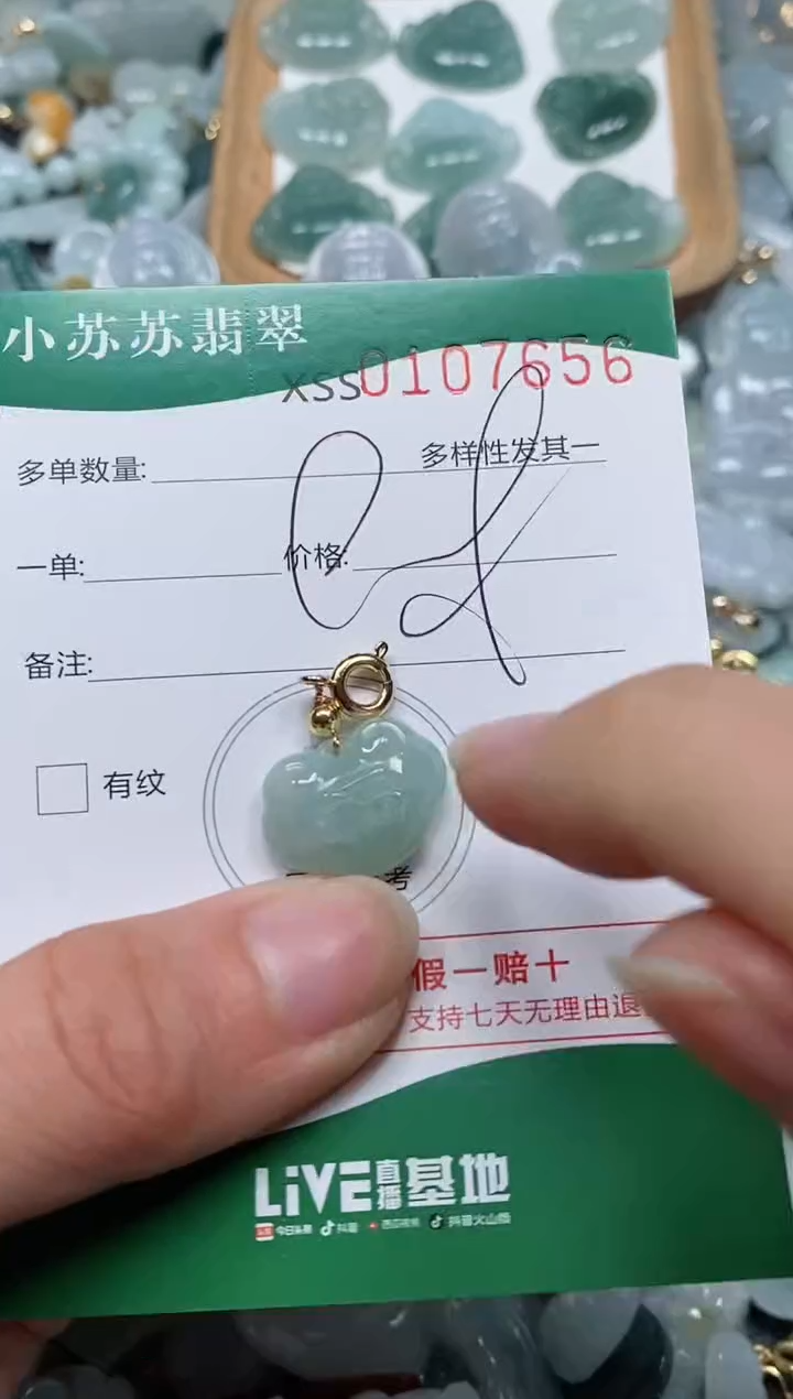 【闪购商品】翡翠颈饰未镶嵌闪购商品0107656