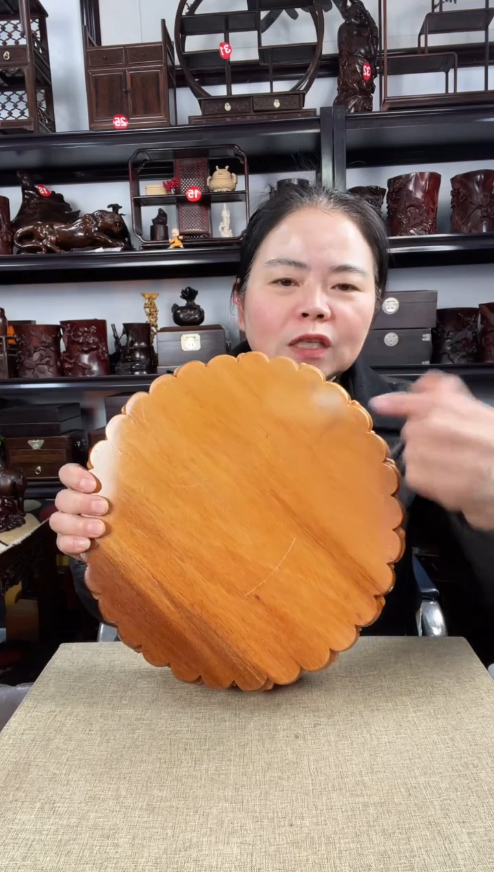 木308瑕疵老李红木工艺品
