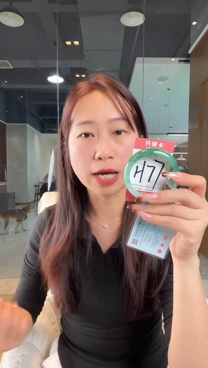 【闪购商品】石英质玉手镯未镶嵌非洲翠