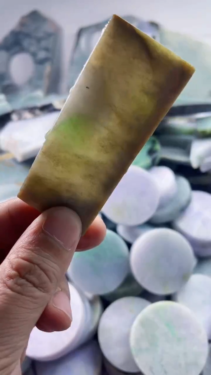 翡翠裸石天然A货翡翠1052