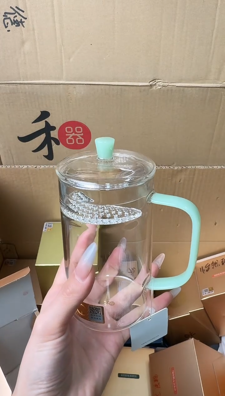 【闪购商品】@@禾器晶彩简尚杯浅玉色