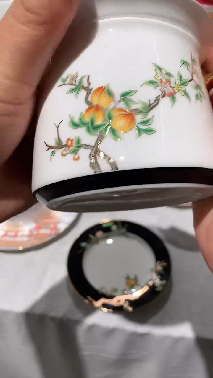 茶漏杯隆达骨质瓷