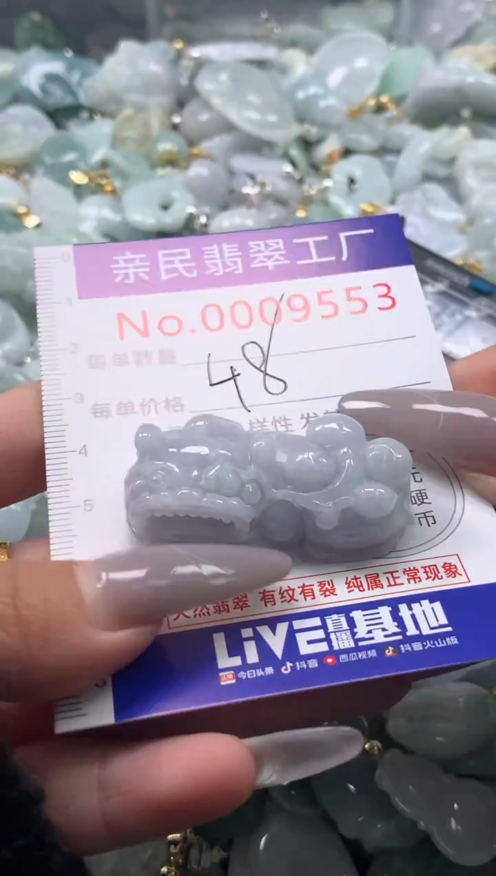 颈饰未镶嵌翡翠9553