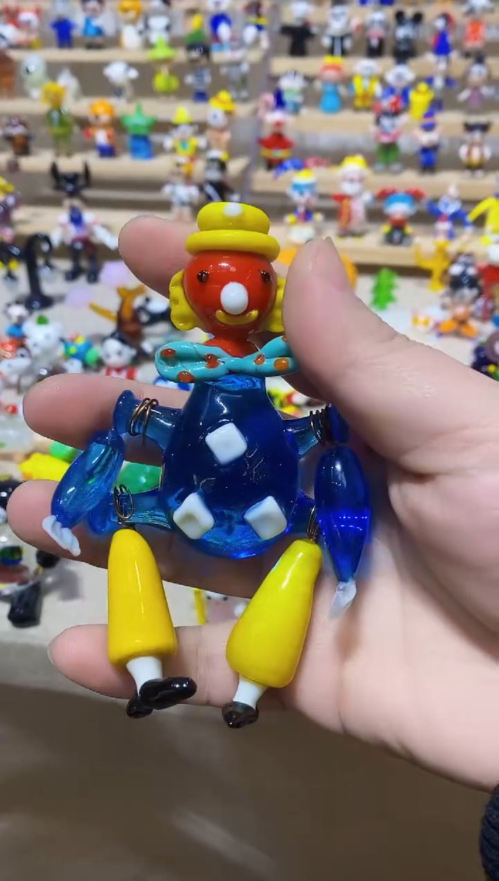 【闪购商品】琉璃手工艺品老货小丑