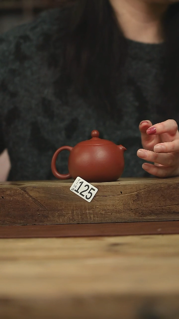 设计师手作款 紫砂小茶壶