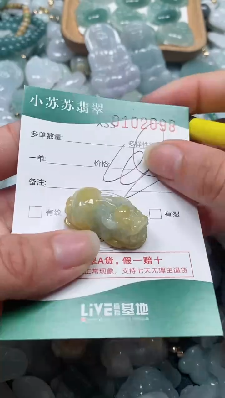 【闪购商品】翡翠颈饰未镶嵌闪购商品0102098