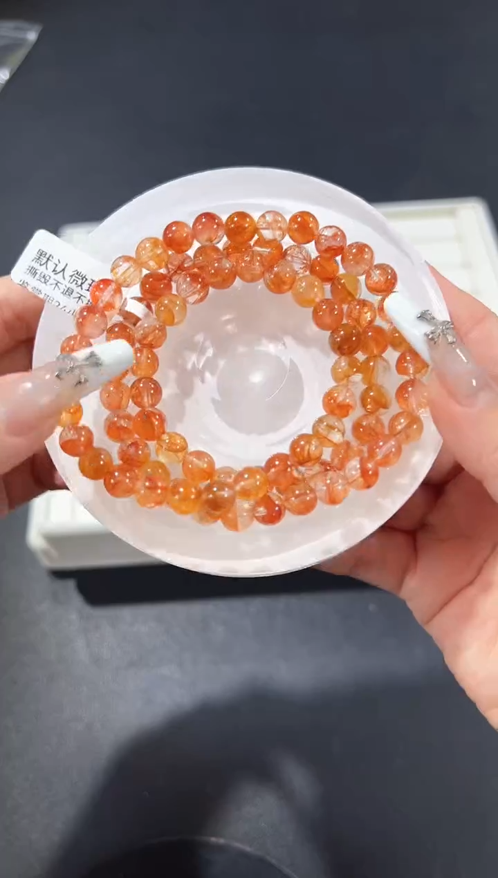 未镶嵌手链水晶51m多样性发其一【1条】默认微瑕7mm