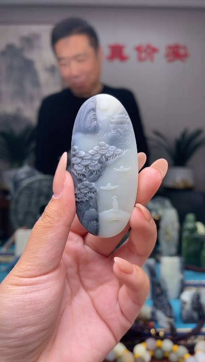 未镶嵌和田玉挂件1