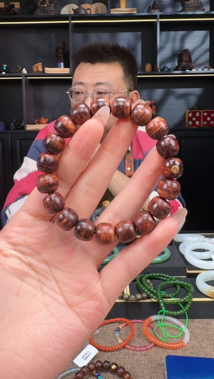 【闪购商品】黄花梨/降香黄檀手串/手链12mm老型手串