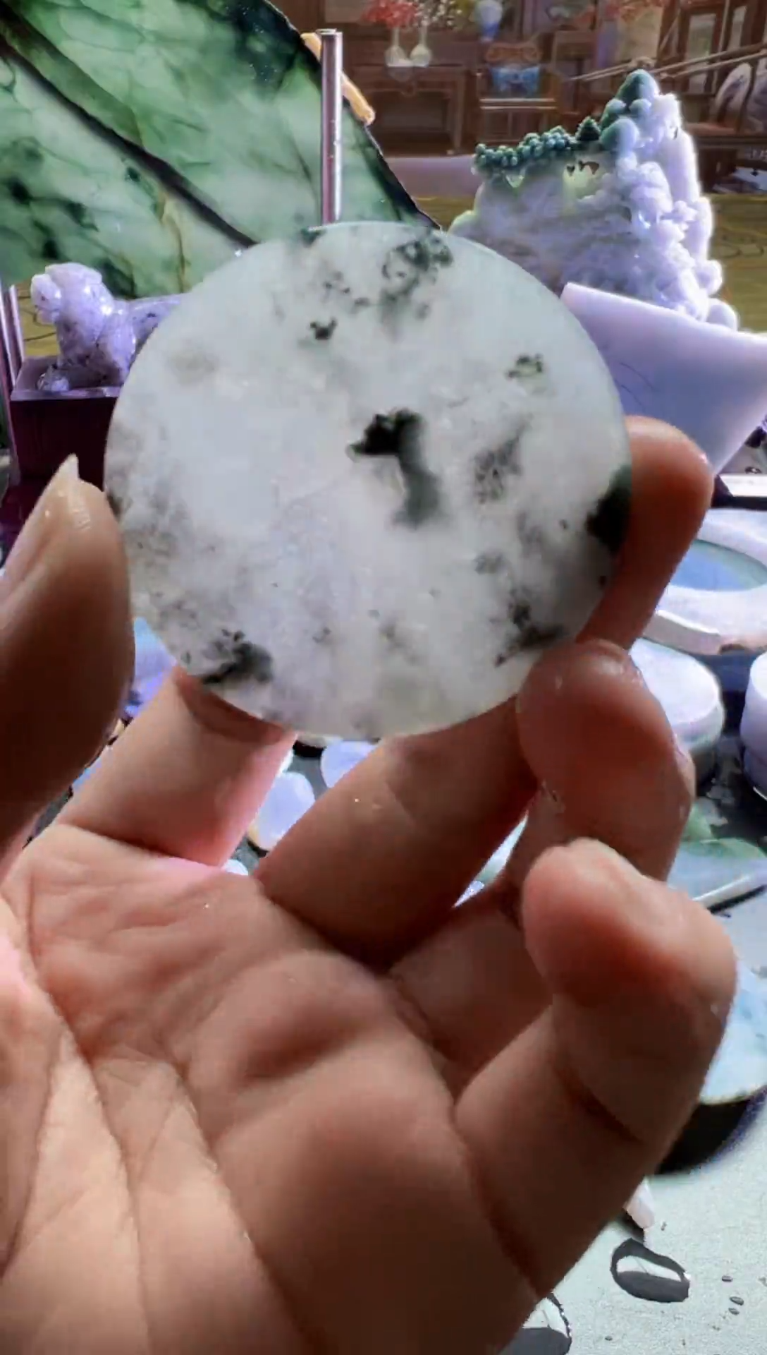 未镶嵌挂件翡翠天然缅甸翡翠A货