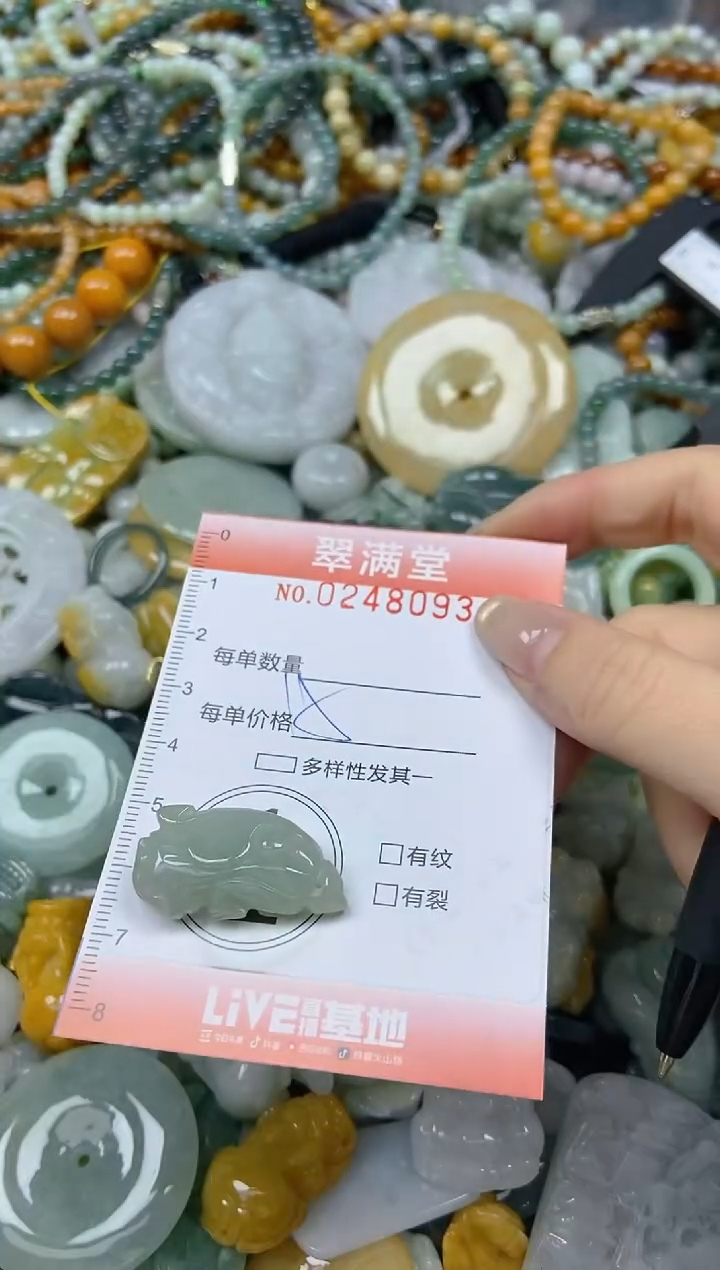 未镶嵌挂件翡翠闪购0248093