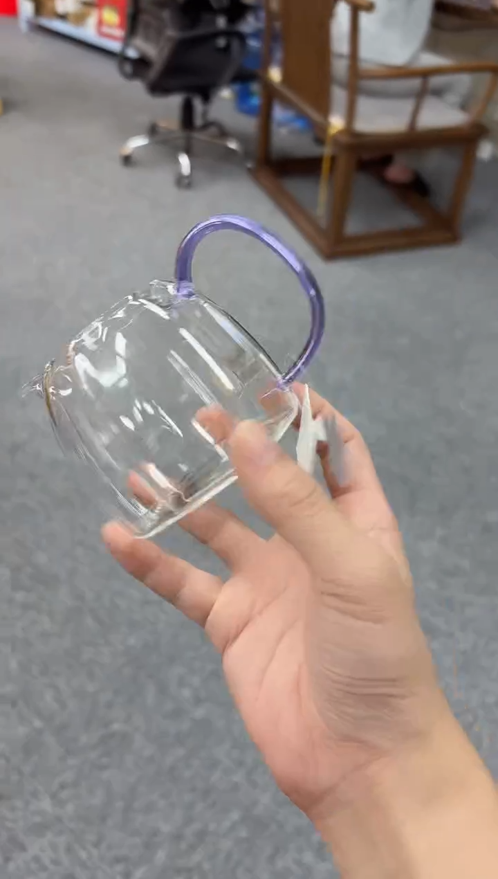禾器倾妍茶海浅紫色+禾器清禾杯一个装