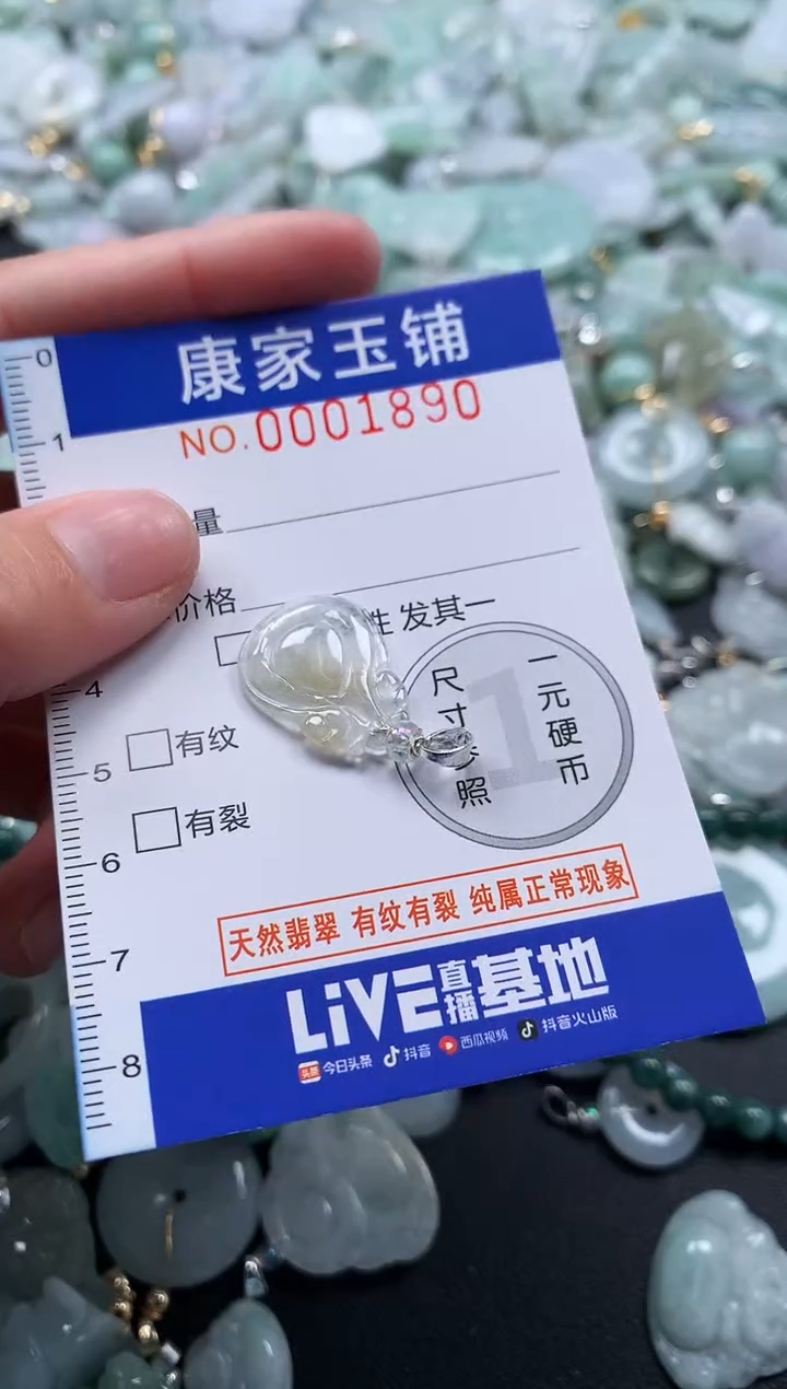 颈饰未镶嵌翡翠1890