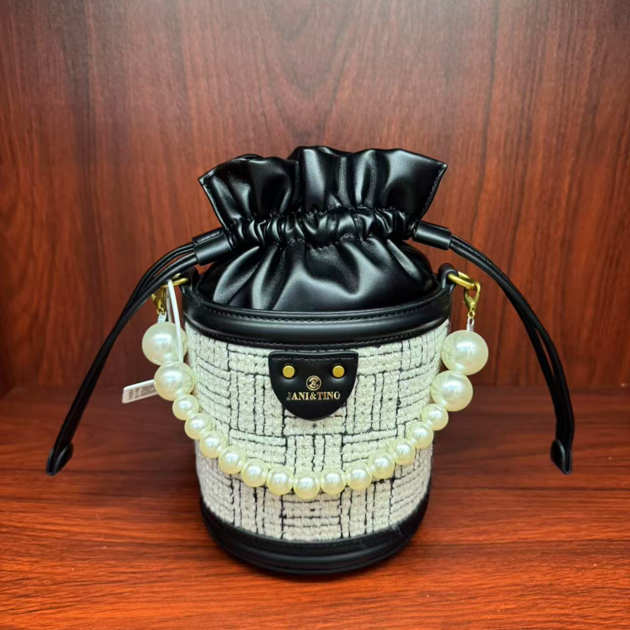 【欣欣专属】2025新款圆筒水桶包单肩