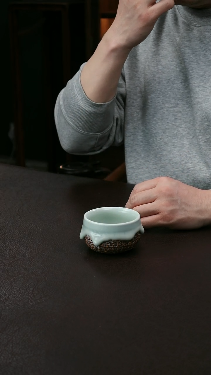 【闪购商品】其他钧~跳刀流釉禅定杯55
