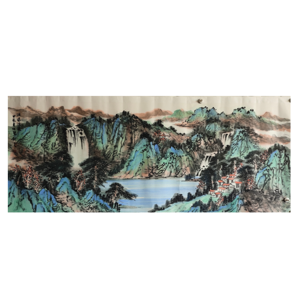 【源远流长】中美协画家石佳鹭重彩山水