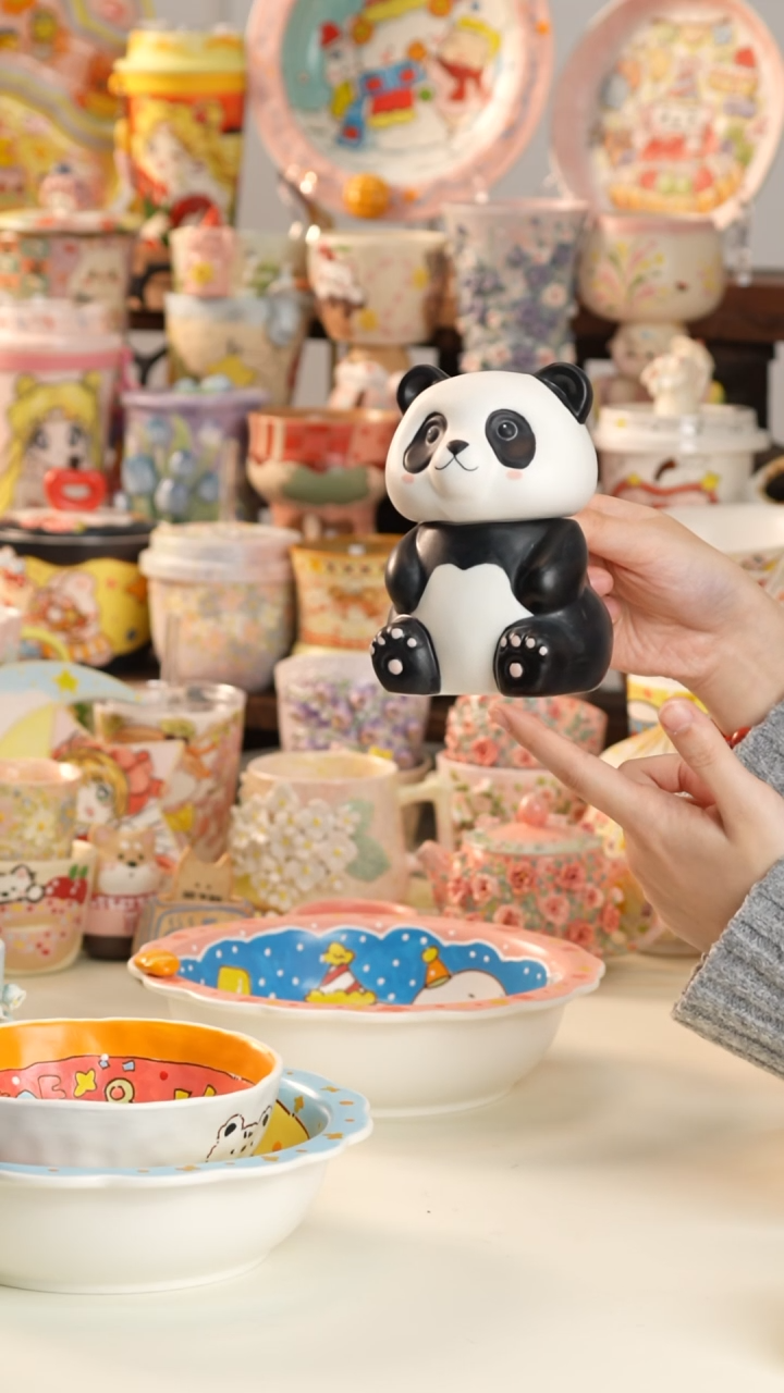 其他陶景德镇釉下彩手绘设计师款陶瓷