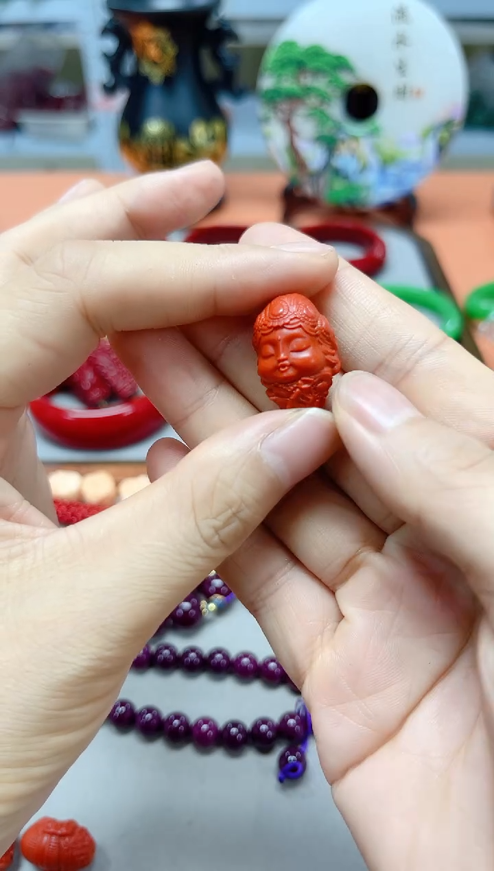 A303号精品雕刻单珠一个