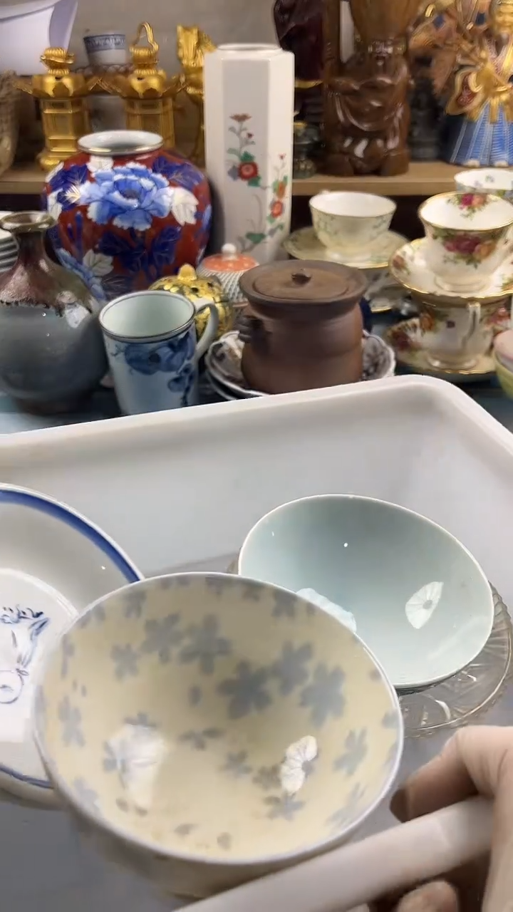 瓷片龙**轩英歌瓷器满28包邮