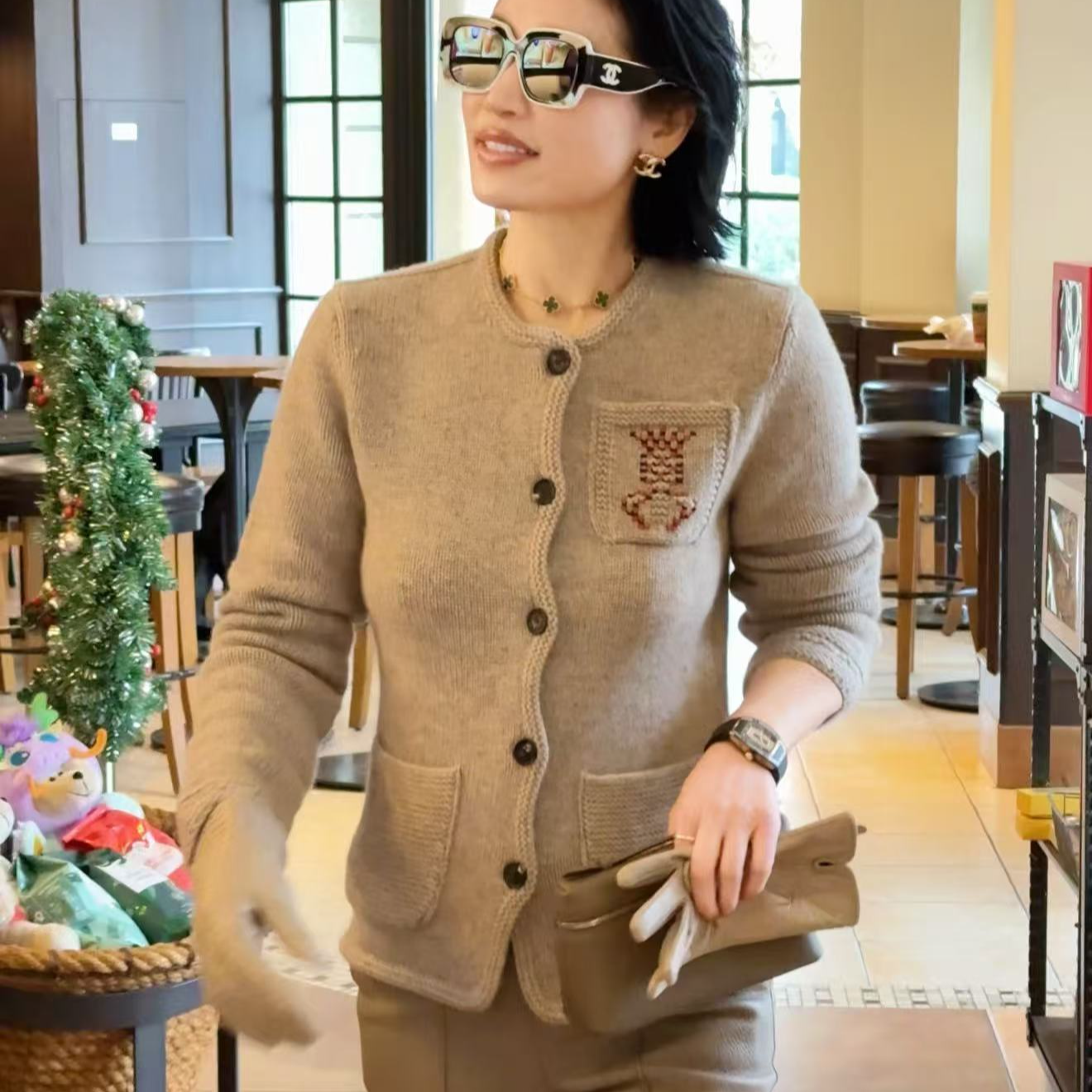 【YINGFEI PARIS】高级定制款羊绒衫