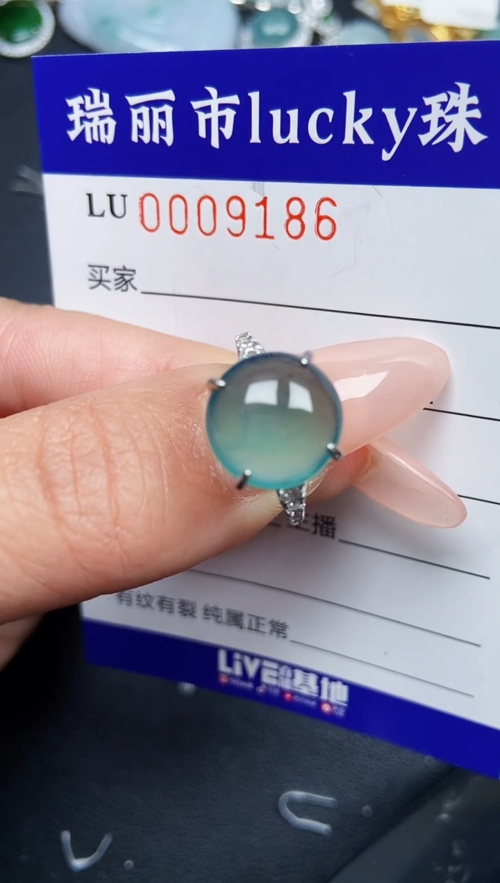 【闪购商品】翡翠颈饰银S925镶嵌9186