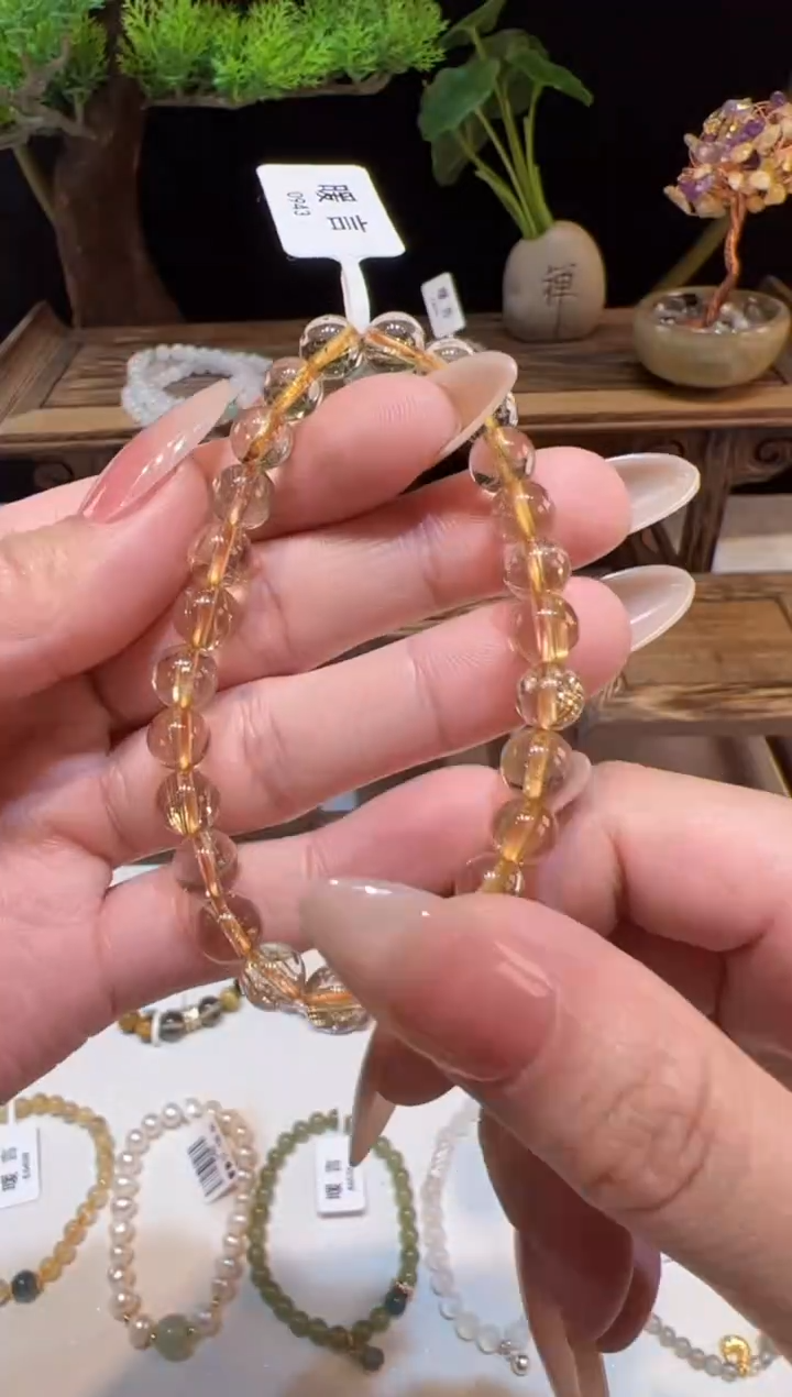 【闪购商品】水晶手绳未镶嵌@@手饰
