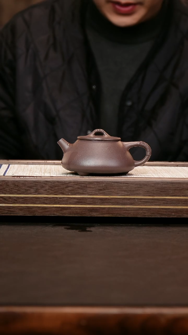 茶壶紫砂四号井底槽清 线瓢