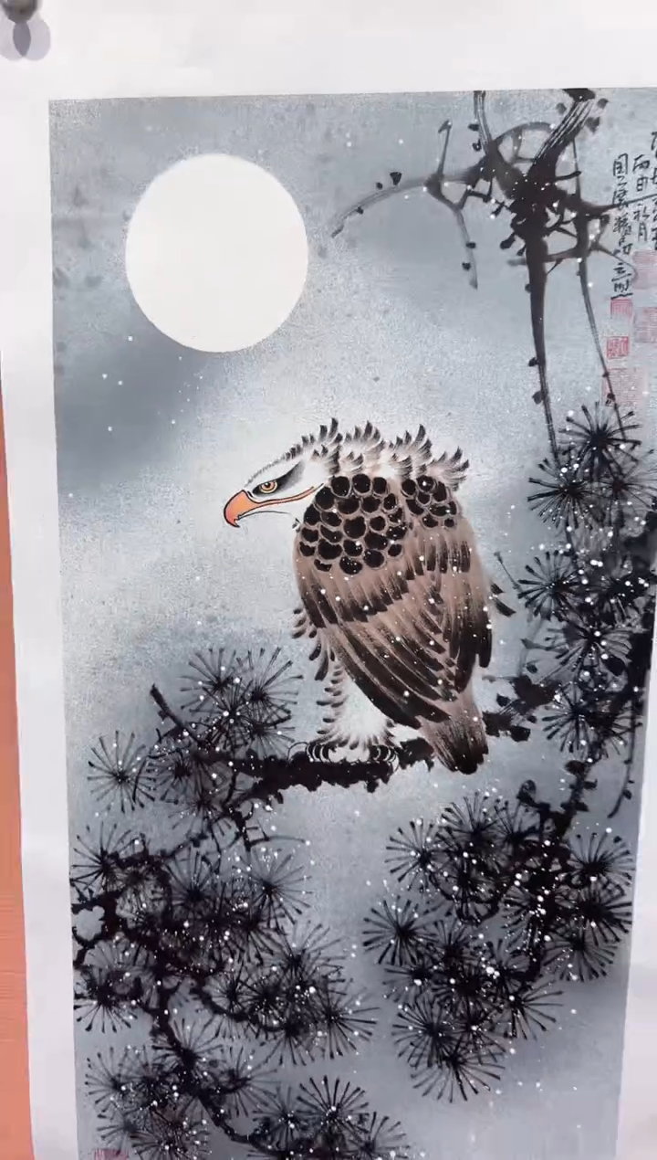 国画师立照老师国画作品