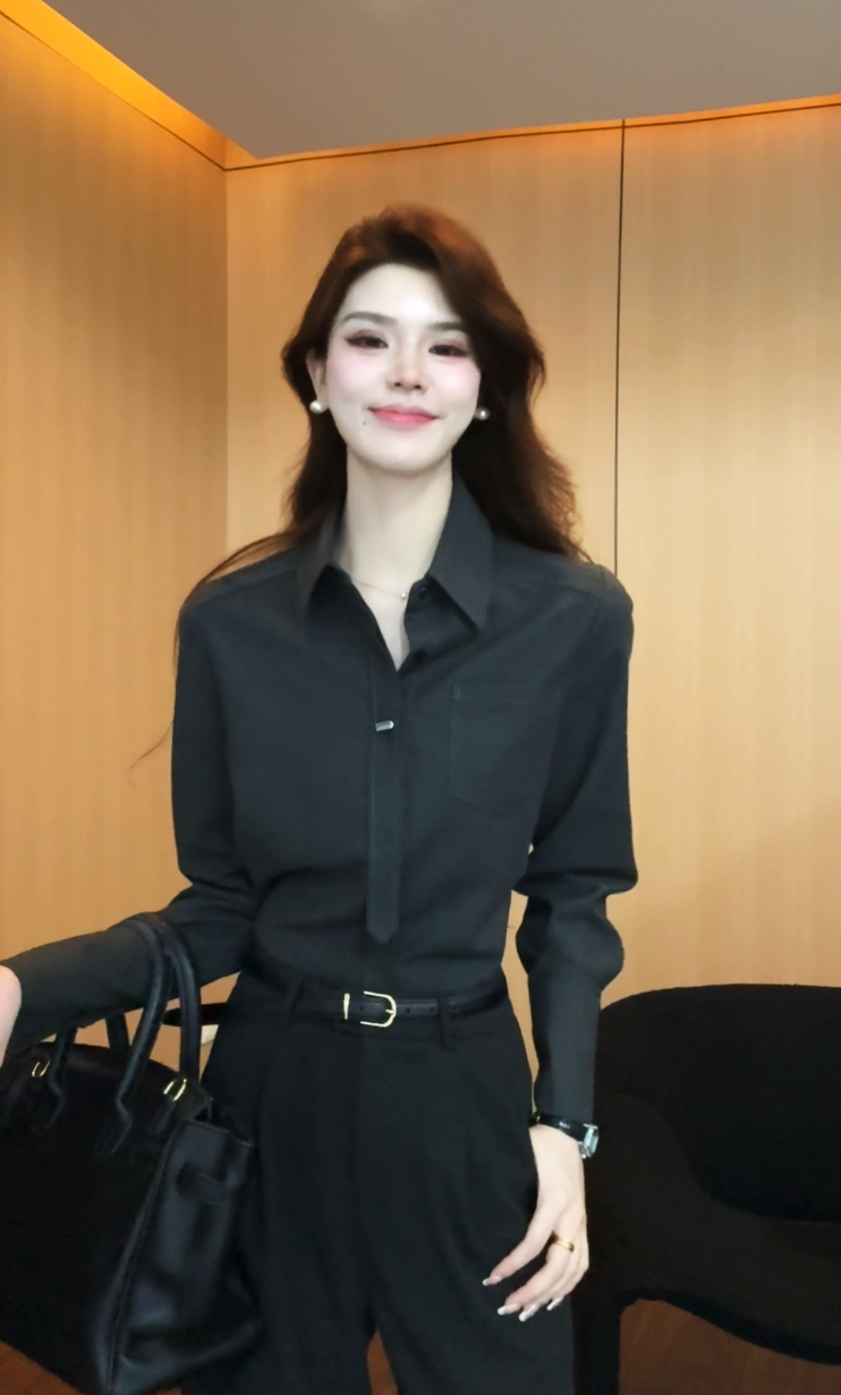 【少量现货】高级感时尚气质百搭显瘦加厚长袖衬衫ZKK1053款