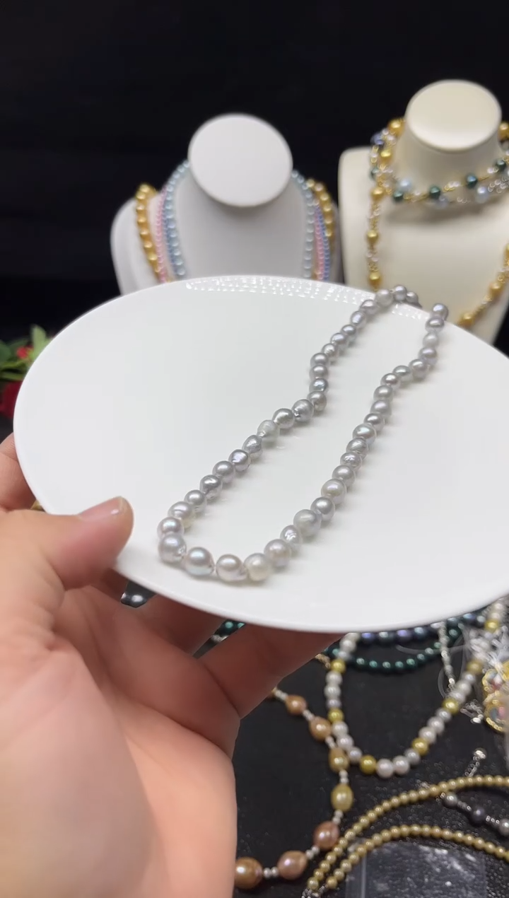【闪购商品】淡水珍珠颈饰未镶嵌多人