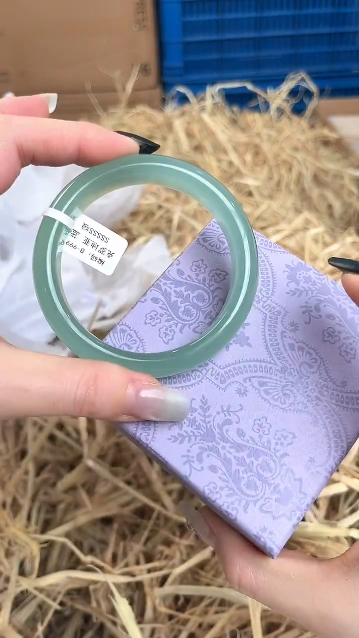 未镶嵌手镯石英质玉B-999-58