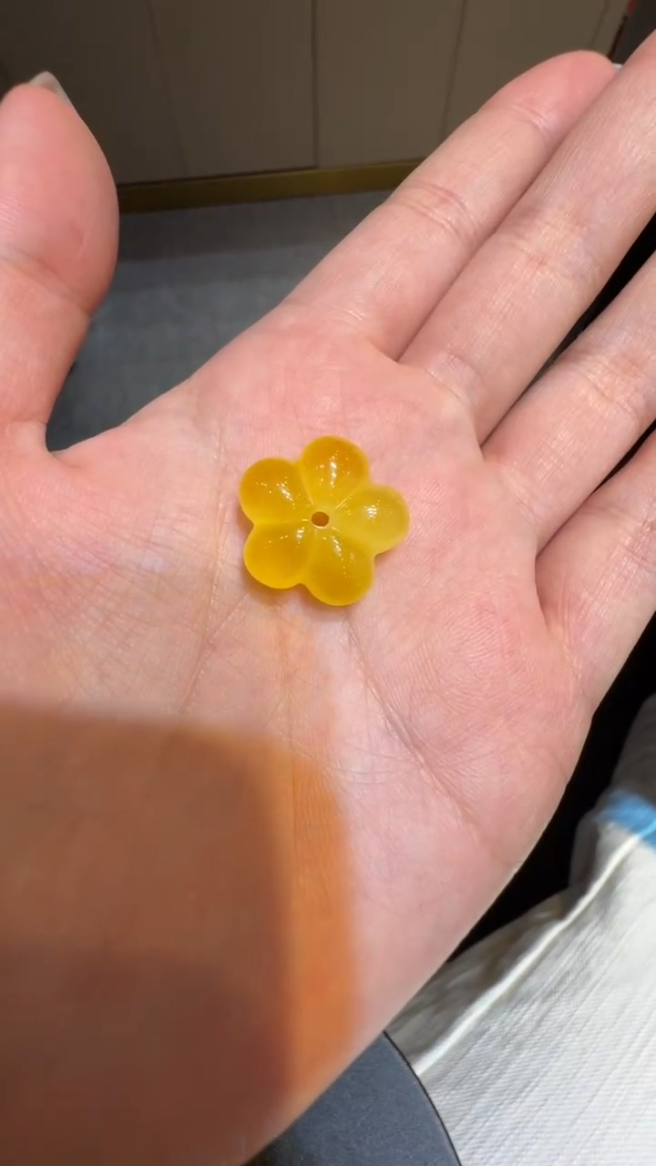 【闪购商品】琥珀珠宝奇石未镶嵌花花