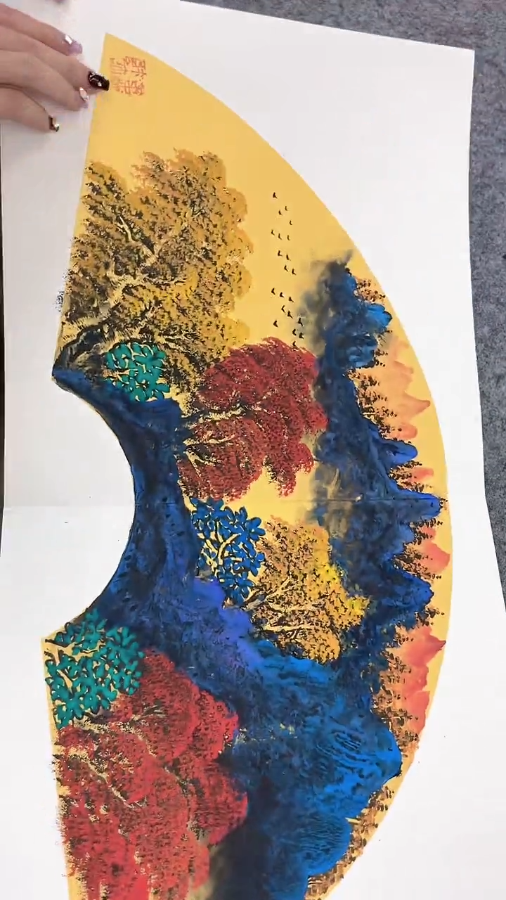 国画娄渊波-国画作品-34