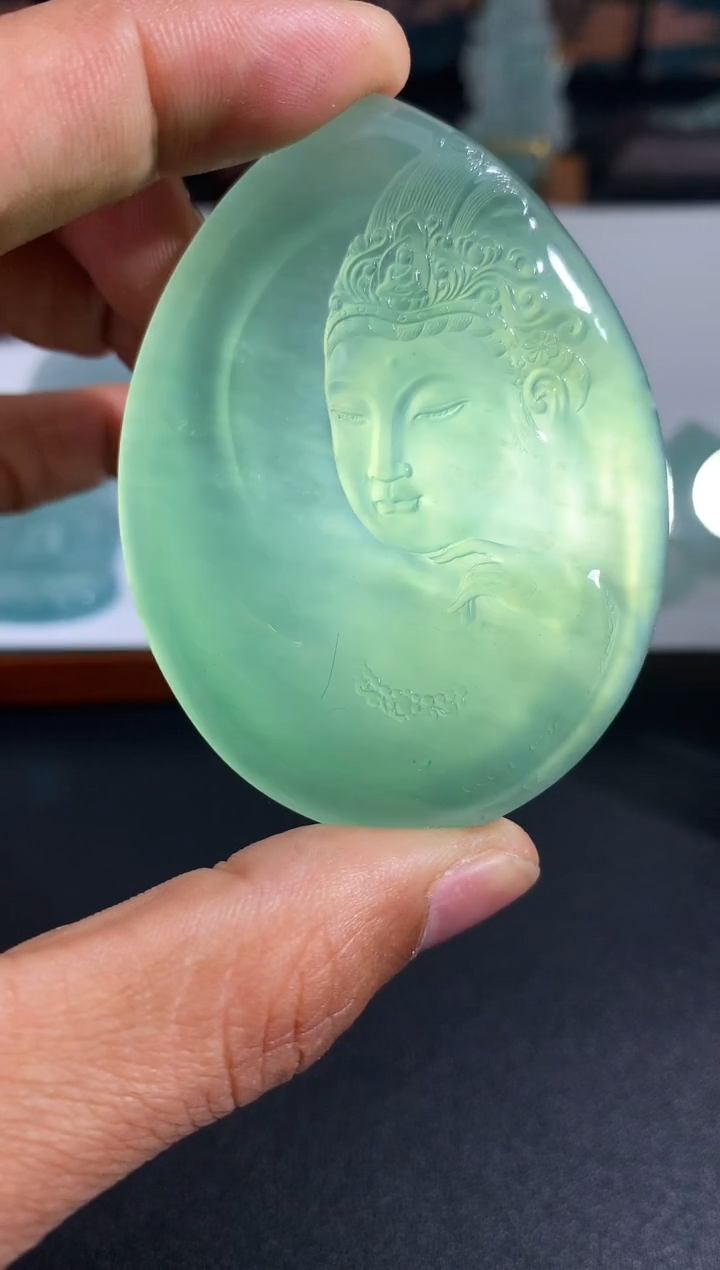 【闪购商品】翡翠颈饰未镶嵌天然A货翡翠 定制翡翠 定金