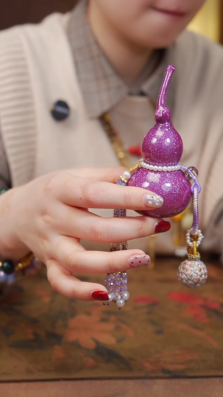 358漆艺工艺小葫芦128