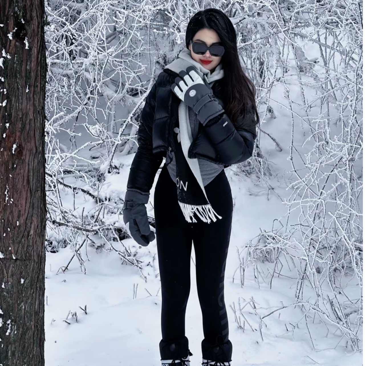 秋冬新款经典情侣围巾