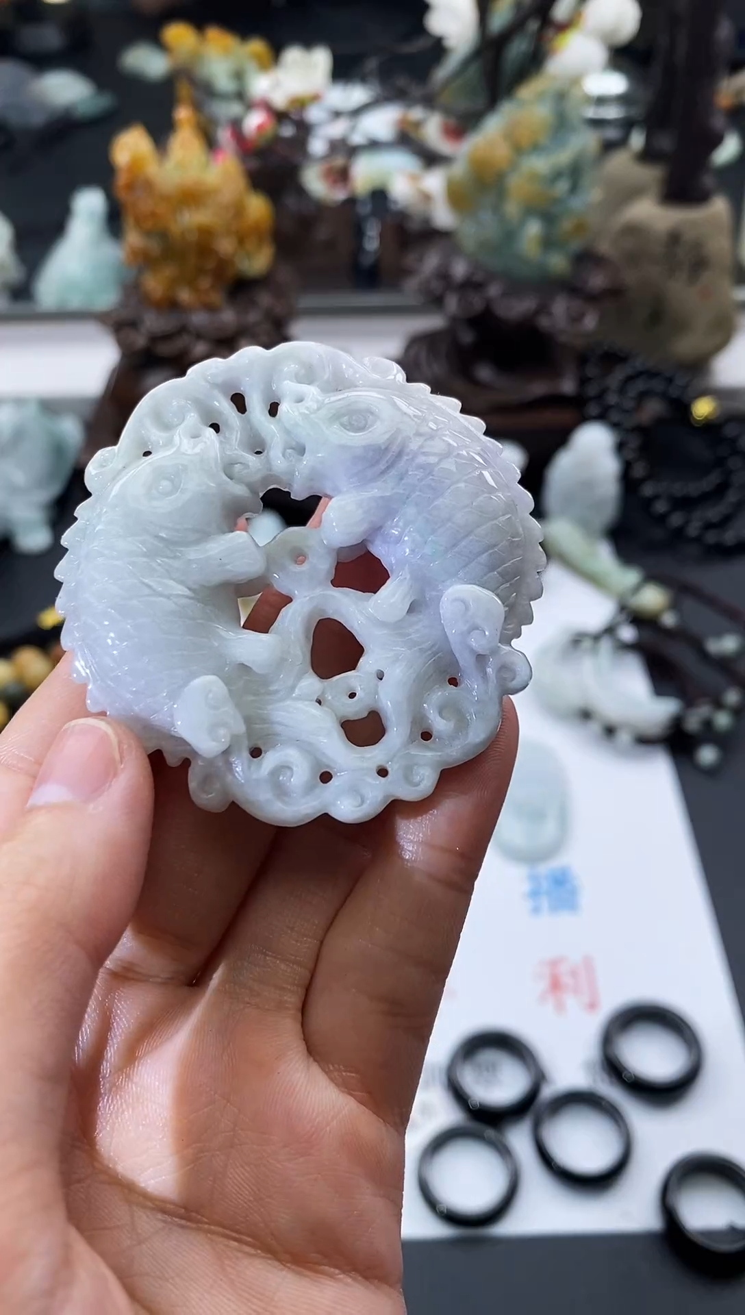 颈饰未镶嵌翡翠天然缅甸A货翡翠