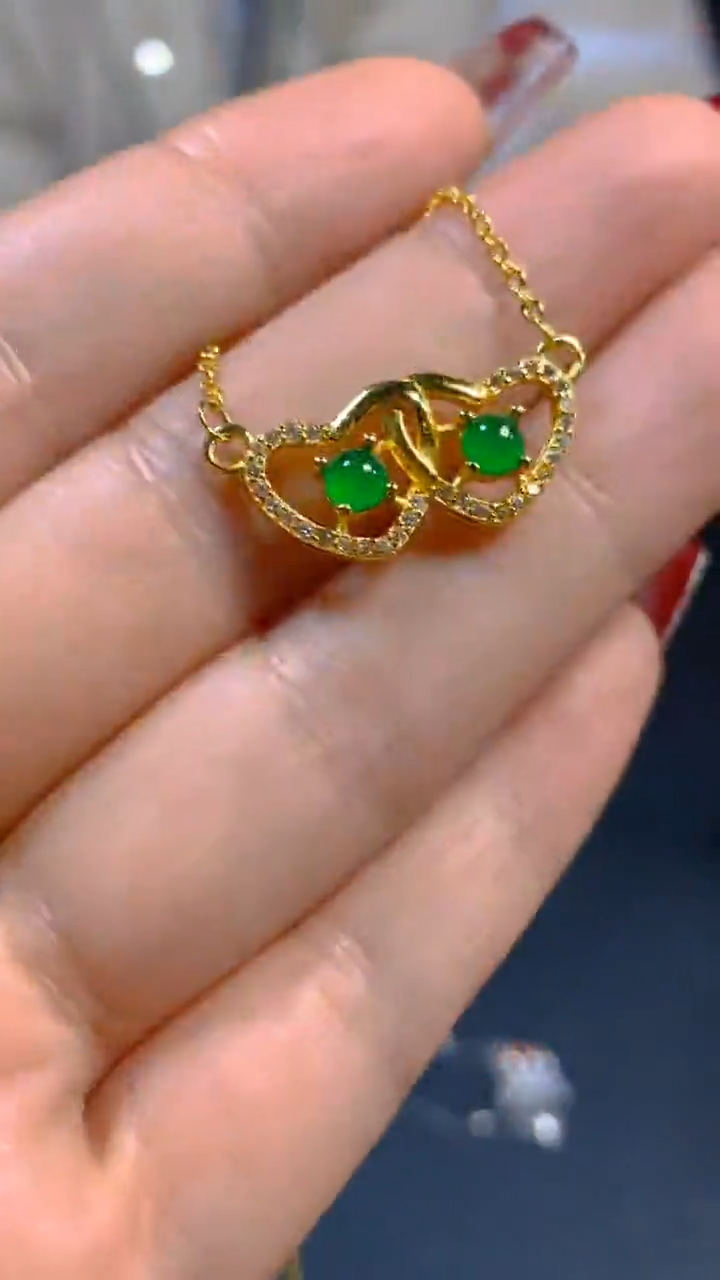 【闪购商品】翡翠项链未镶嵌0447817947多样性发一