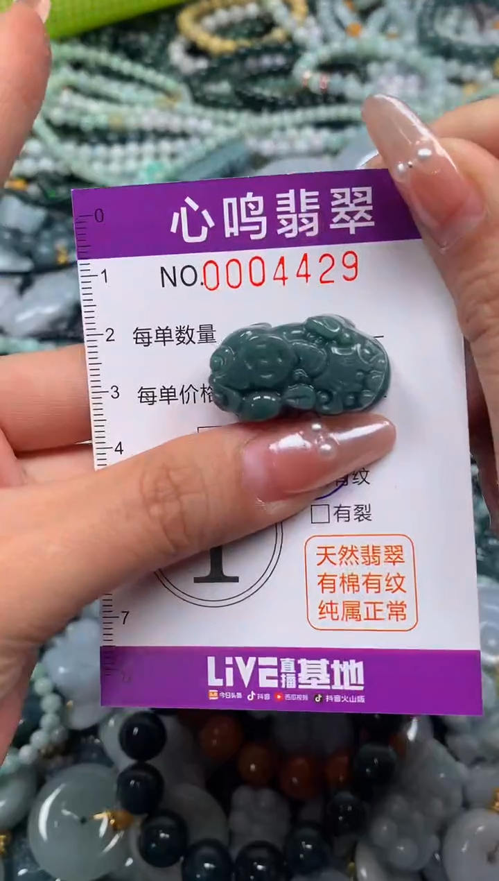 颈饰未镶嵌翡翠闪购004429