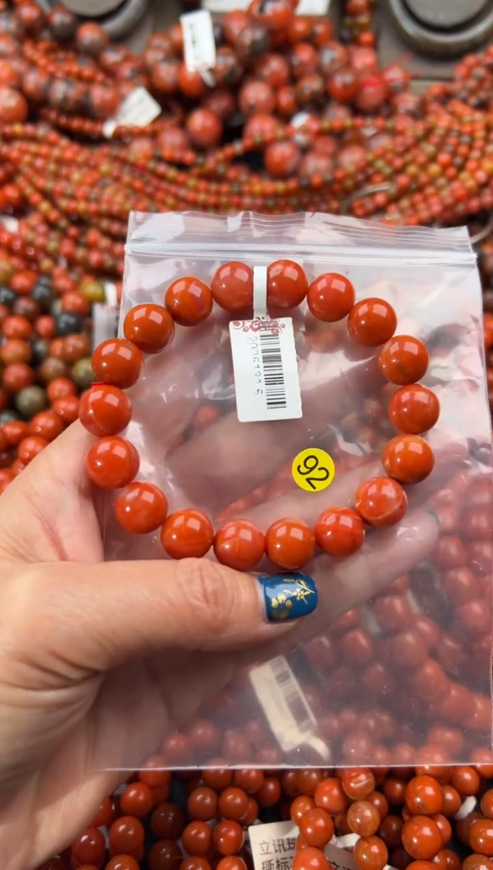 未镶嵌手串南红玛瑙11+