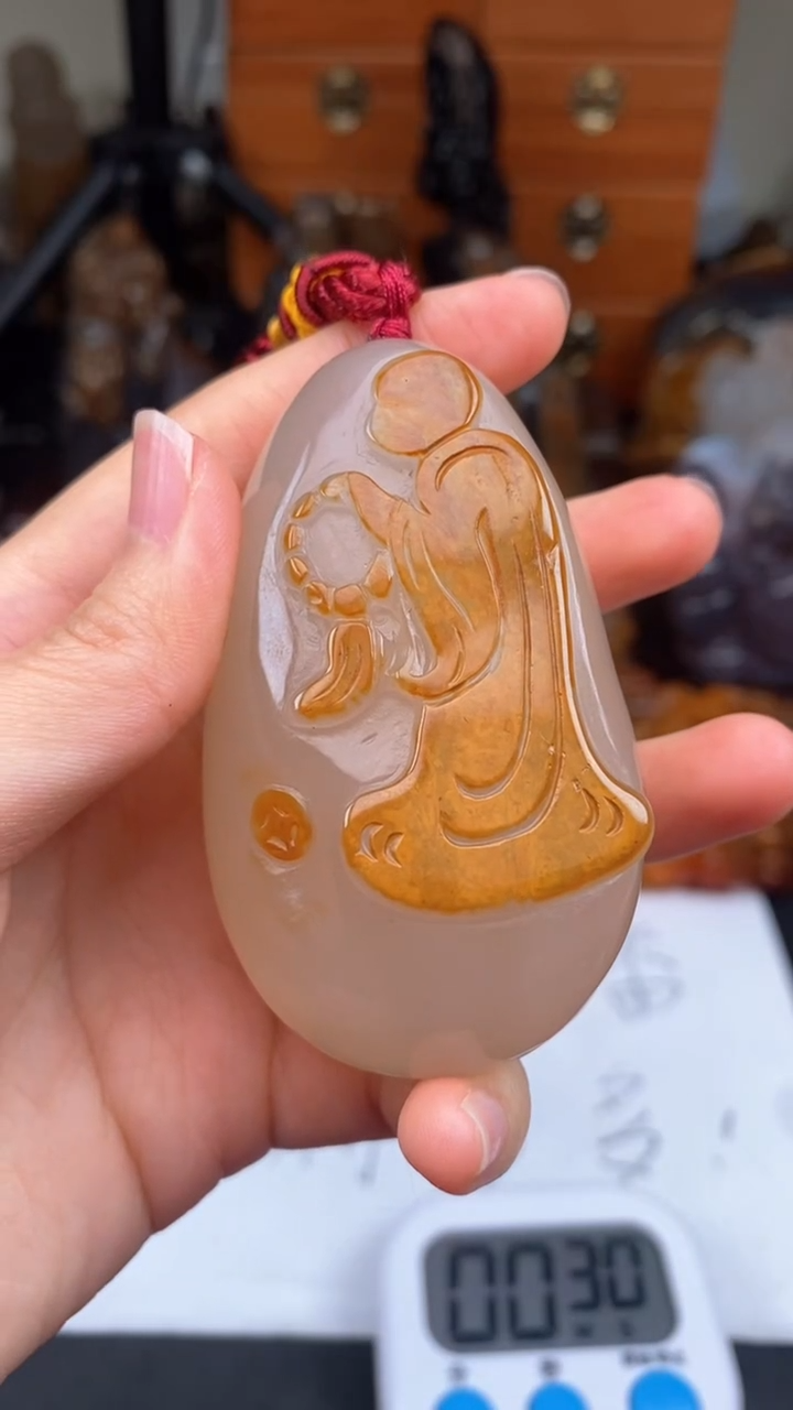 【闪购商品】玛瑙/玉髓颈饰未镶嵌AA