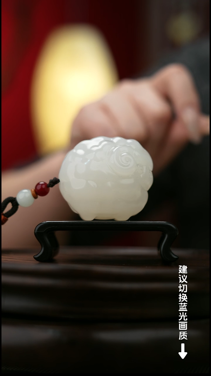 玉【喜气洋洋】天然玉石手把件