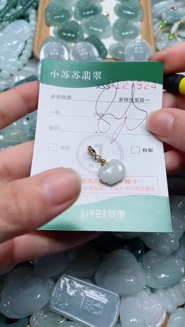【闪购商品】翡翠颈饰未镶嵌闪购商品0127924