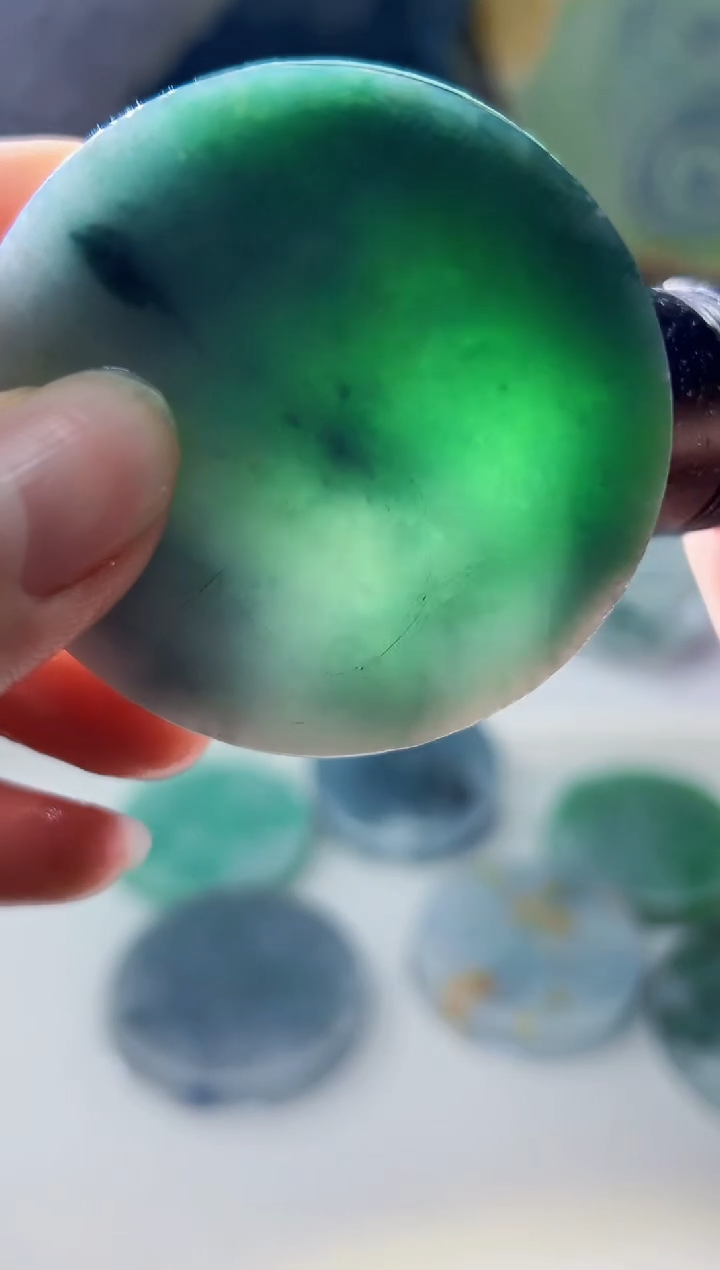 裸石翡翠天然翡翠A货玉 南 317