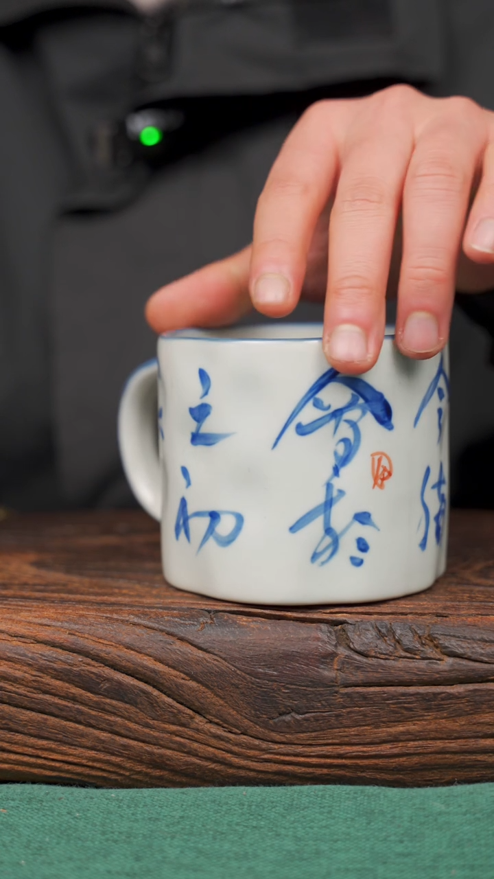 【闪购商品】瓷片62景德镇手绘釉下彩